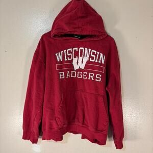Vintage 90s to 2000s University of Wisconsin Badgers Graphic Hoodie